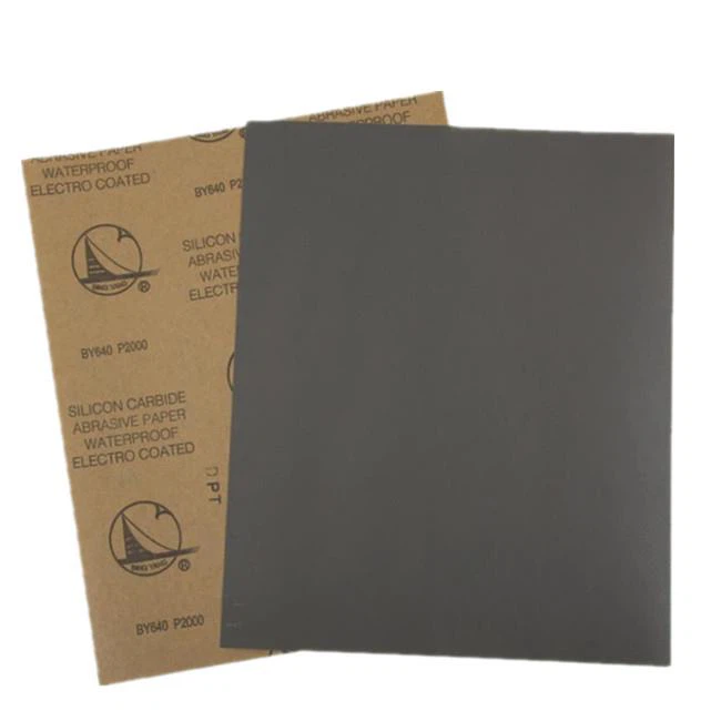 wet sand paper